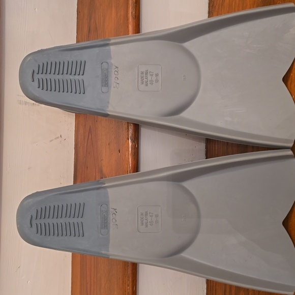 TYR Crossblade Swim Fins in Light Gray (XXL) - Picture 2 of 5